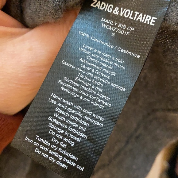 Zadig and Voltaire cashmere tank - Picture 4 of 5